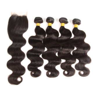Brazil - Body Wave 12- 28 inches : Bundles + Closure